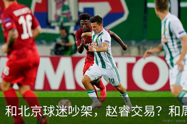 和北京球迷吵架，赵睿交易？和周琦互动，谁注意他表态，去向曝光